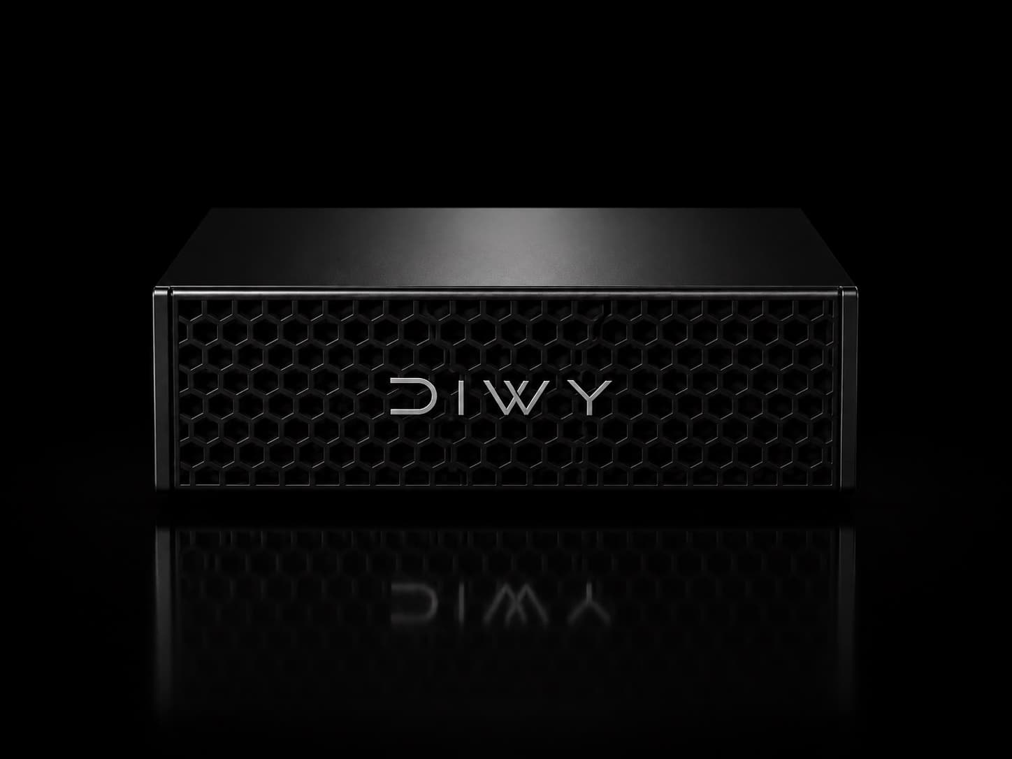 Front view of the DIWY sovereign AI box